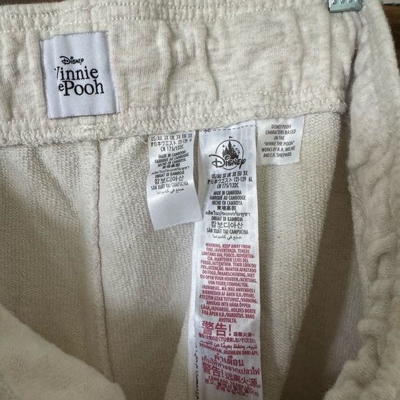 Disney Store Winnie the Pooh sweatpants size 3X - Picture 4 of 6